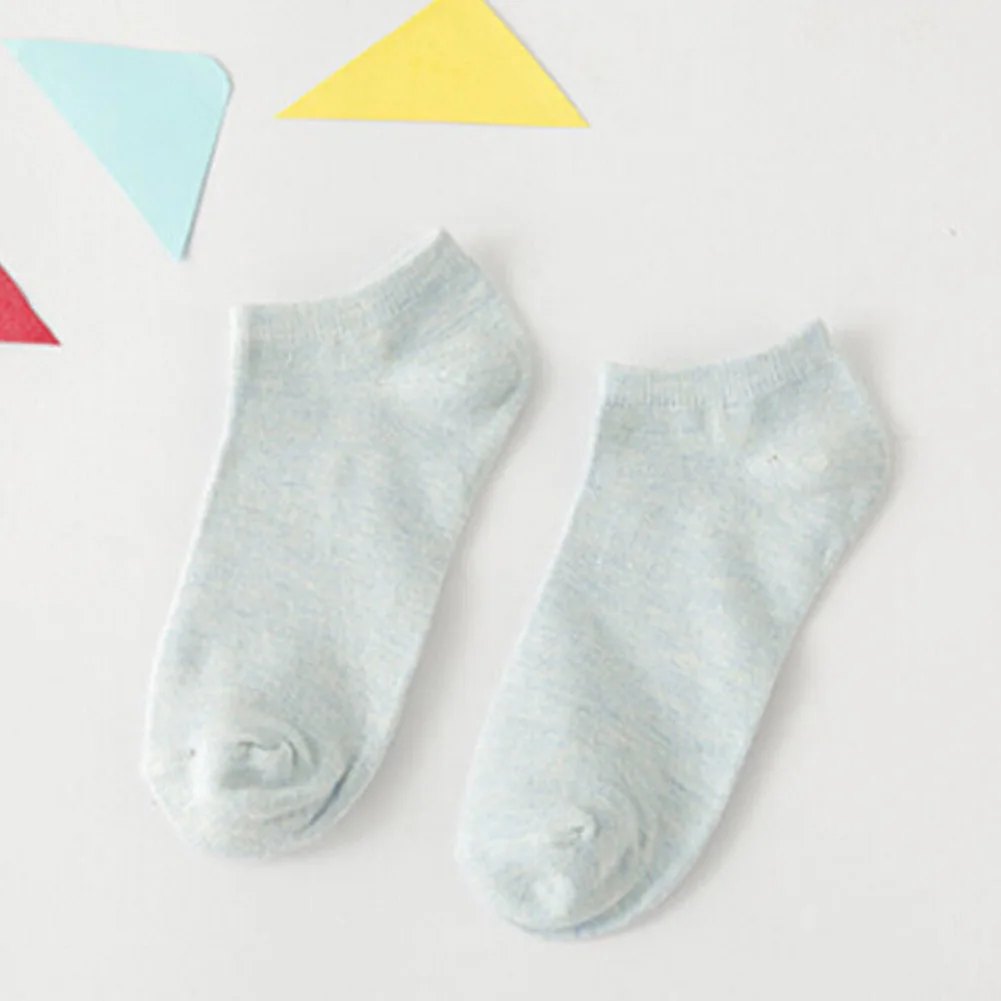 New 5 Pairs/pack Spring And Autumn Women Casual Cute Cotton Sock,candy Color Fashion Ankle Boat Low Cut Short Socks 5 Colors