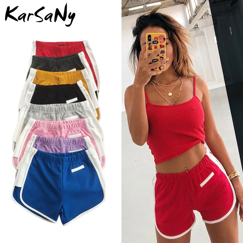 hot pink shorts womens