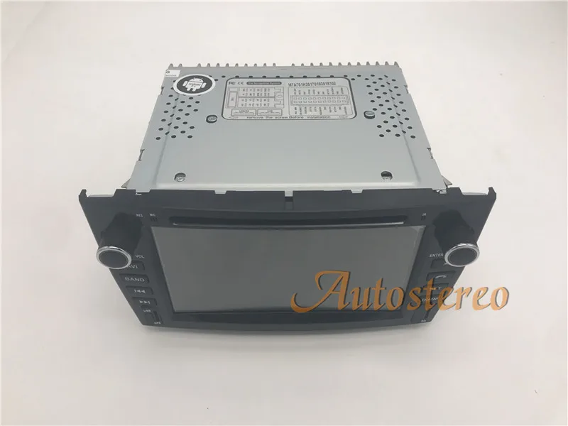 Dvd-плеер gps навигации Android 7,1 6,0 2 ГБ Оперативная память 4 ядра Радио Стерео головное устройство для peugeot 408 308 308SW Авторадио