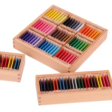 Montessori Sensorial Materials Montessori Color Tablets Preschool Educational Learning Toys For Kids Juguetes Brinquedos MJ1964H Montessori Sensorial Materials Montessori Color Tablets Preschool Educational Learning Toys For Kids Juguetes Brinquedos MJ1964H