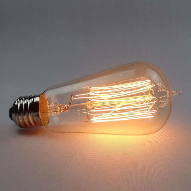 Марочные шарики Edison 220 V E27/110 V лампы накаливания 40 Вт накаливания Ретро электрическая лампочка эдисона для подвесного светильника