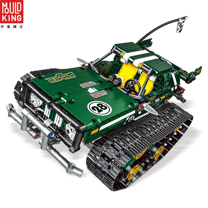 

MOULD KING 13026 Crawler Car RC Tracked Racer Remote Control Building Blocks Legoing Technic Car 20011 Toys Children Gift Bricks