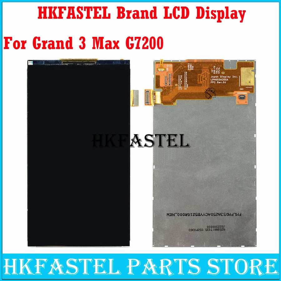ЖК-экран hkfatel дигитайзер для Samsung Galaxy Grand 3 / Max G7200 G720 замена панели монитора ремонт |