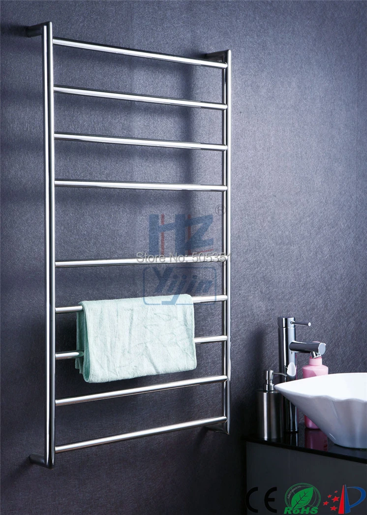 electric heated drying towel warmer rack mount radiator heating
