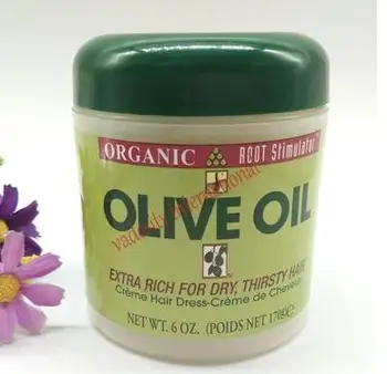 

organic root stimulators olive oil creme hair dress /170g