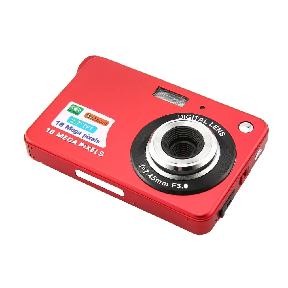 2.7-inch Ultra-thin 18 Million Pixels Hd Digital Camera Children's Camera Video Camera Digital Students Cameras