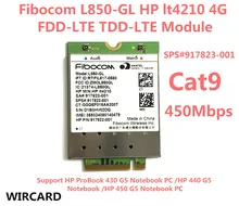 L850-GL LT4210 FDD-LTE TDD-LTE 4G Card 4G Module SPS#917823-001 For hp ProBook 430 440 450 G5 Notebook