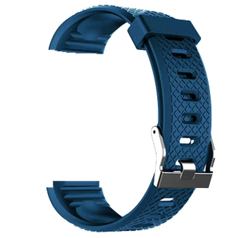 D13/116Plus Silicone Wirst Strap For D13/116 Plus Smart Bracelet Accessories Replacement Wristband Watch Strap Band Correa - Color: Blue