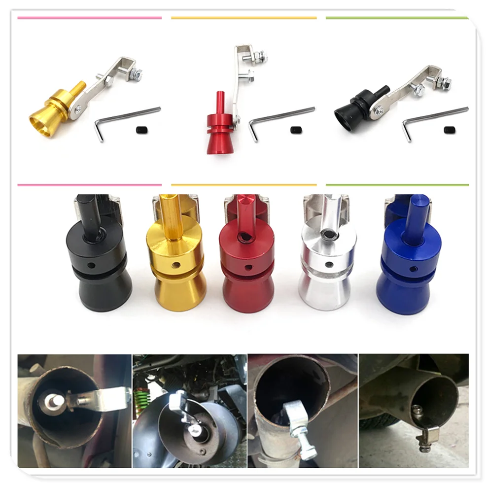 

Car Turbo Sound Exhaust Muffler Pipe Whistle Simulator Whistler Accessories for Porsche 918 Cayman Boxster 919 718 GT3