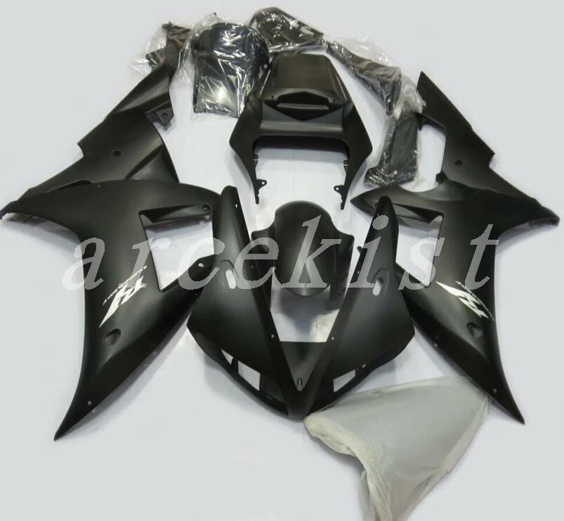 

3Gifts New Fairings Kit Fit For Yamaha YZF 1000 R1 02 03 YZF-R1 2002 2003 ABS Plastic Motorcycle Fairing full black matte