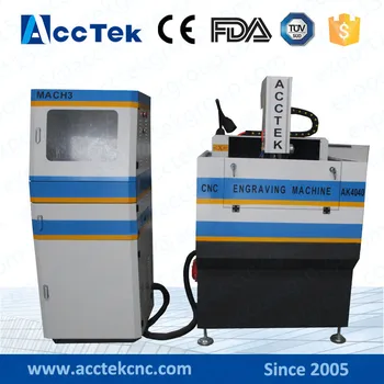 Online AK4040H Mini Cnc Router Maschine/mini 3d Cnc Router 3.2kw Wasser Kühlung Spindel Router Tisch Holzbearbeitung