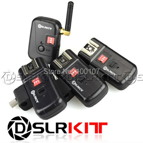 

DSLRKIT PT-08XTH 8 Channels Flash Trigger with Umbrella Holder with 3 Receivers