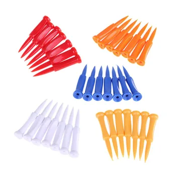 

50PCS Plastic Golf Tees Durable Golf Nail Limit Pin for Outdoor ASD88