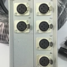 Высокое качество KL Pro аудио 6-канальный-100ft(с возможностью погружения на глубину до 30 м) XLR Mic сценический кабель-змейка-коробка