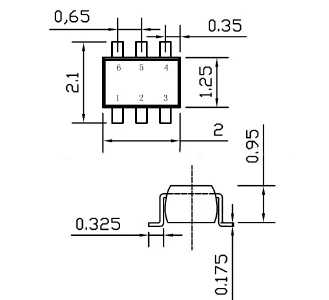 0.65mm tamanho do corpo ic mm soquete original