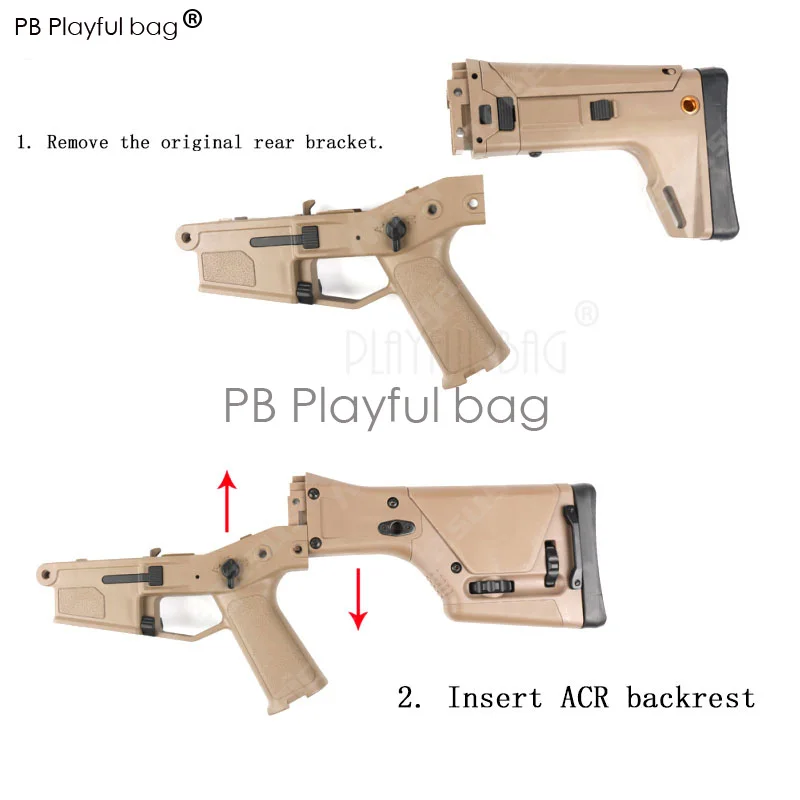 Спорт на открытом воздухе Тактические аксессуары игрушка водяной пули пистолет jinming ACR PRSV2 обновленный материал нейлон после J10 модификации KD1