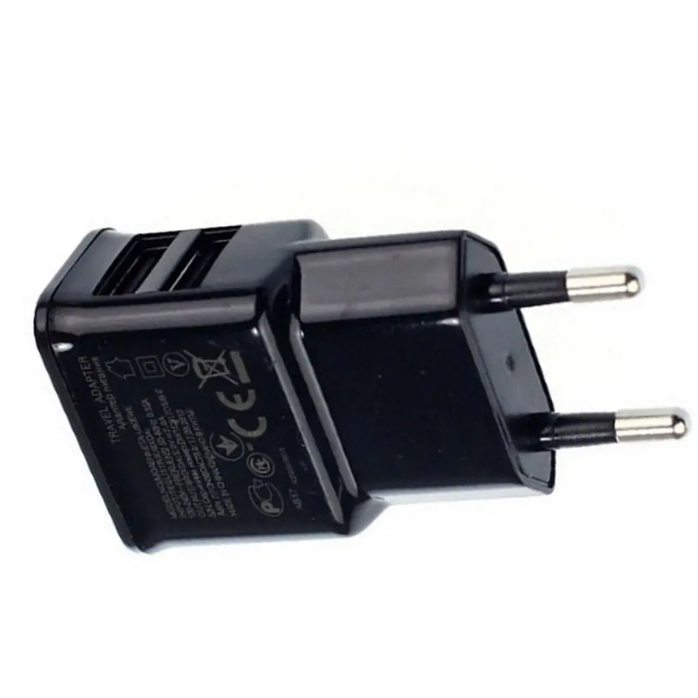 5V 2A EU Plug 2 USB адаптер, настенное зарядное устройство для мобильного телефона, микро-зарядное устройство для samsung