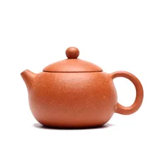 Handgemachte Chinesische Tee-Set Yixing Zisha Xi Shi Teekanne Ji Hong Grob Sand Rote Schlamm Kung Fu Teekanne 180 Ml Lila Ton Gongfu Teekanne