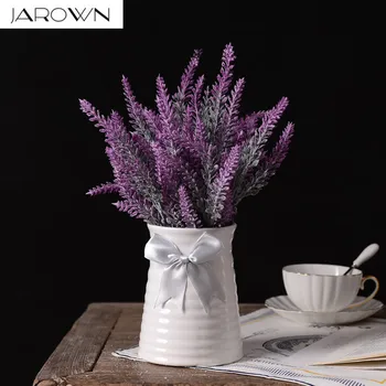 

Artificial Lavender fake Flowers Bouquet Spray Stems Beautiful Design 36cm Home Wedding Mariage Party hotel Decor flore