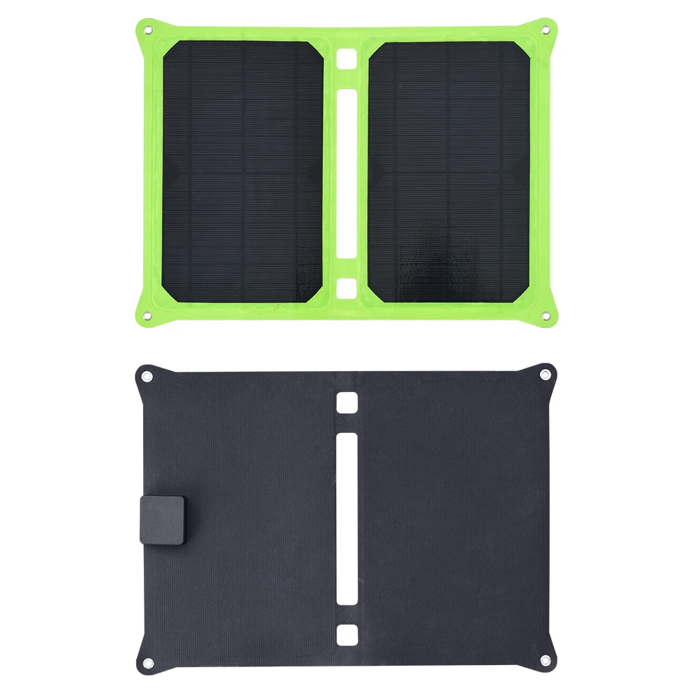 14W Mobile Phone Charger Dual USB 5V 2A Solar Panel ETFE Solar Charger panels for Smartphones tablets 5V USB-Powered devices