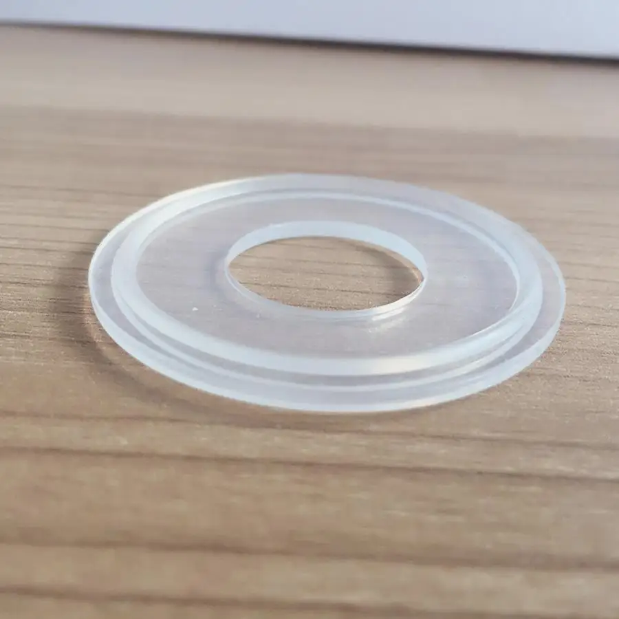 

Fit 159mm 6.25" Pipe OD 5" Tri Clamp Sanitary Transparent Silicon Sealing Gasket Strip Homebrew For Diopter Ferule