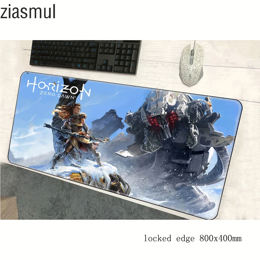 Коврик для мыши horizon zero dawn 800x400x2 мм очаровательный компьютерной игровые