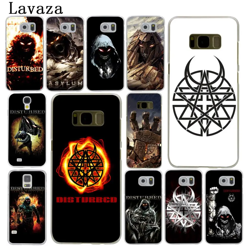 

Lavaza Disturbed Rock Band lost souls Hard Phone Case for Samsung Galaxy S6 S7 Edge S8 S9 S10 Plus S10e Cover