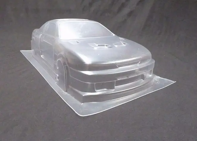 1/10 Радиоуправляемый автомобильный Поликарбонат Lexan прозрачный корпус NNissan 200SX S14