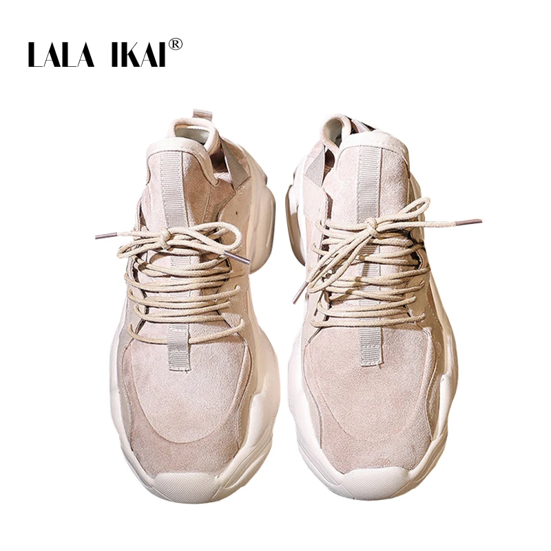 Женские кроссовки LALA IKAI весенние дышащие на вулканизированной подошве со
