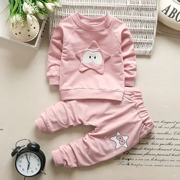 

Kids Winter Clothes Baby Boys Girls Kids Animals Clothes 2PCS Long Sleeve T-shirt+Pants Outfits Set Vetement Fille 3M-18M Design