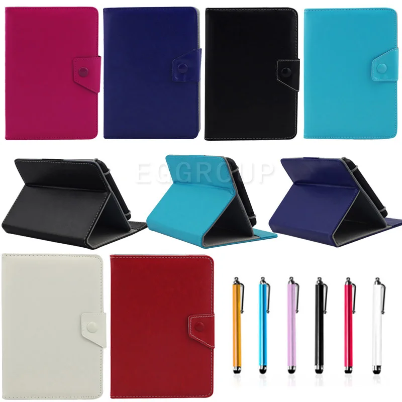 

Universal PU Leather Stand Case Cover For 9.7" 10'' 10.1" Solid Flip Stand Case Magnetic Cover For Android Tablet PC Funda