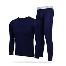 Зимние мужские комплекты термобелья высокого качества мужские s теплые кальсоны толстые плюс вельветовое нижнее белье Термоодежда для мужчин