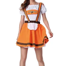 2 предмета, Женская юбка на бретельках, топ, костюм, Bavarian Oktoberfest, костюмы, Barmaid Dirndl Vestido Harajuku# by