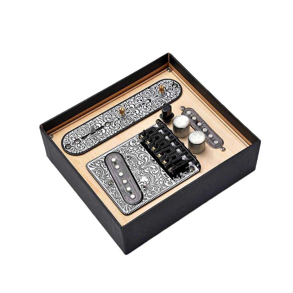 3 Way Prewired Control Plate Bridge Neck & Bridge Pickups Set for Telecaster Tele TL Musical Instrument Parts Accessories