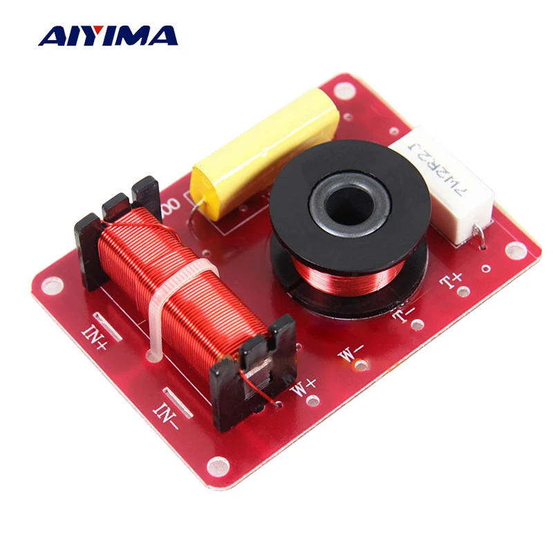 Aiyima 130W 2 Way Speaker Frequency Divider Treble Bass Crossover