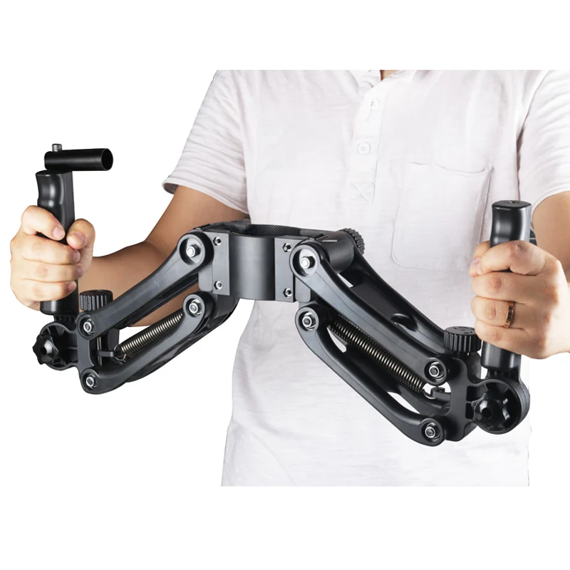 Steadymaker BOB Buster Gimbal Arm с пружинной двойной ручкой Steadicam Rig для Zhiyun Gimbal Crane 2 Plus Feiyu DJI RONIN S Moza