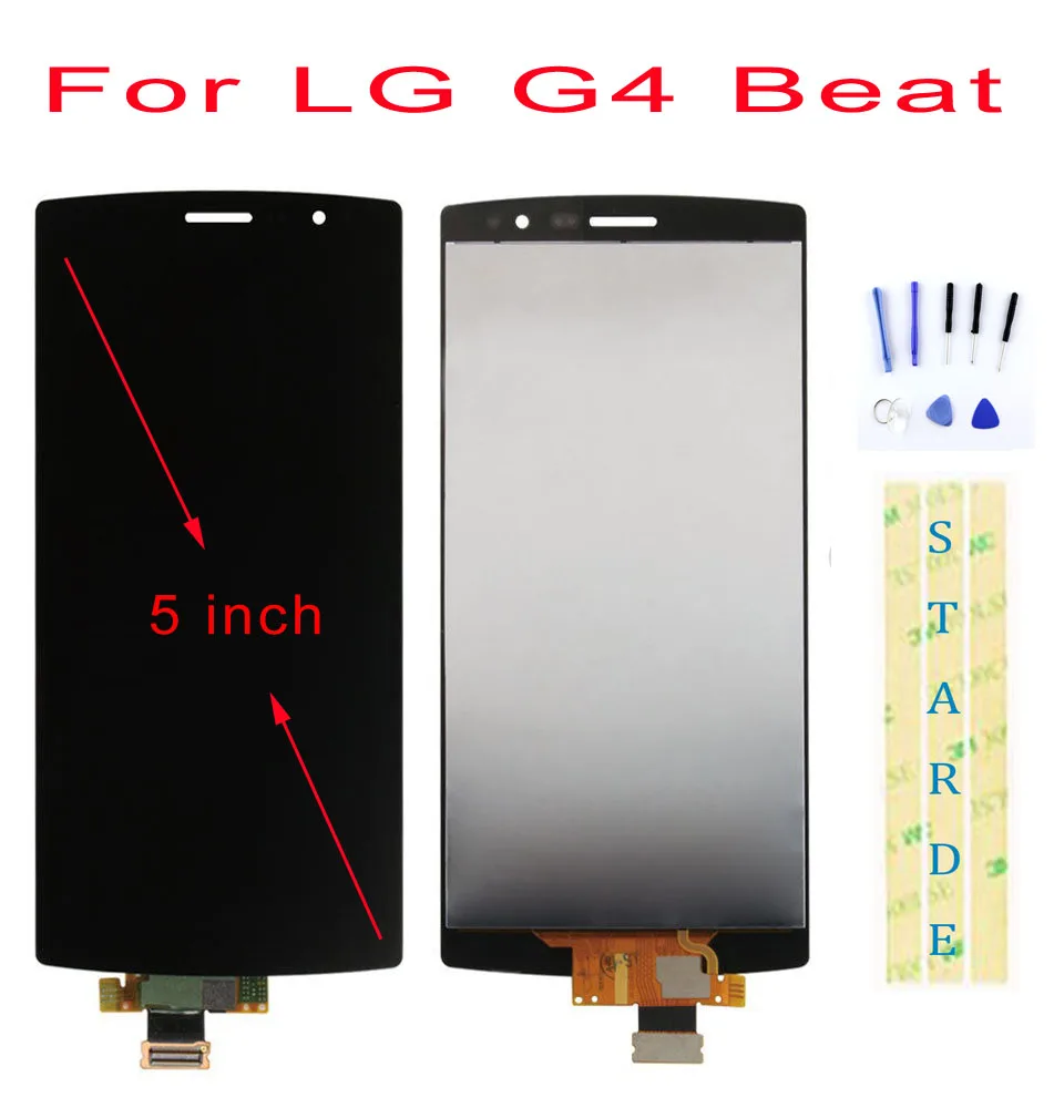 

STARDE Replacement LCD For LG G4 Beat LCD Display Touch Screen Digitizer Assembly 5"
