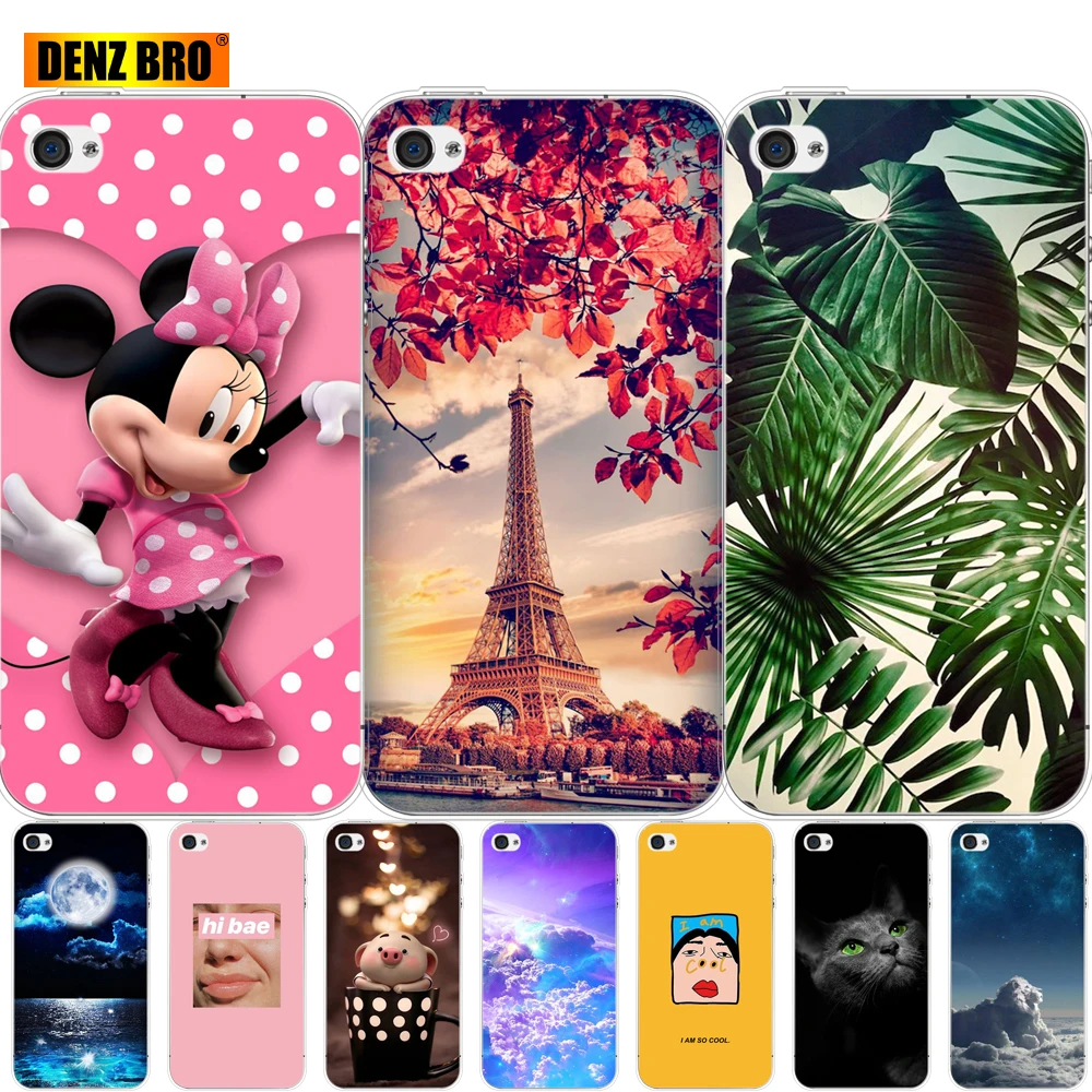 

silicone Case For iphone 5s 5 s se 4 4s Case soft tpu phone Shell Cover For Apple iPhone 6s 6 s plus Fundas coque etui bumper