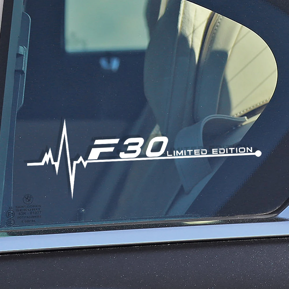 

M performance F30 F31 F01 F02 F10 F15 F34 F85 F48 F82 F34 F45 F20 F16 F07 F25 F46 car window sticker decal for BMW Accessories