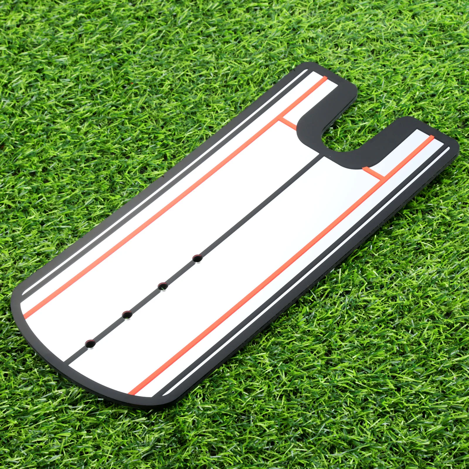 

Golf Putting Mirror Alignment Training Aid Swing Trainer Eye Line Golf Practice Putting Mirror Large Golf Accessories 31*14.5cm