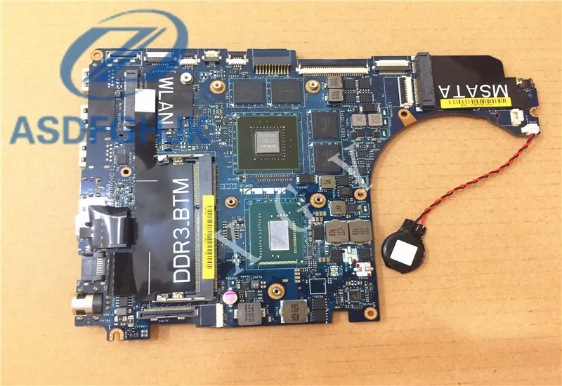 Best laptop motherboard CN-0MTYJT for dell FOR XPS 15 L521x motherboard LA-7851P 0MTYJT MTYJT SR0MU i7-3520 DDR3 Non-integrated 0