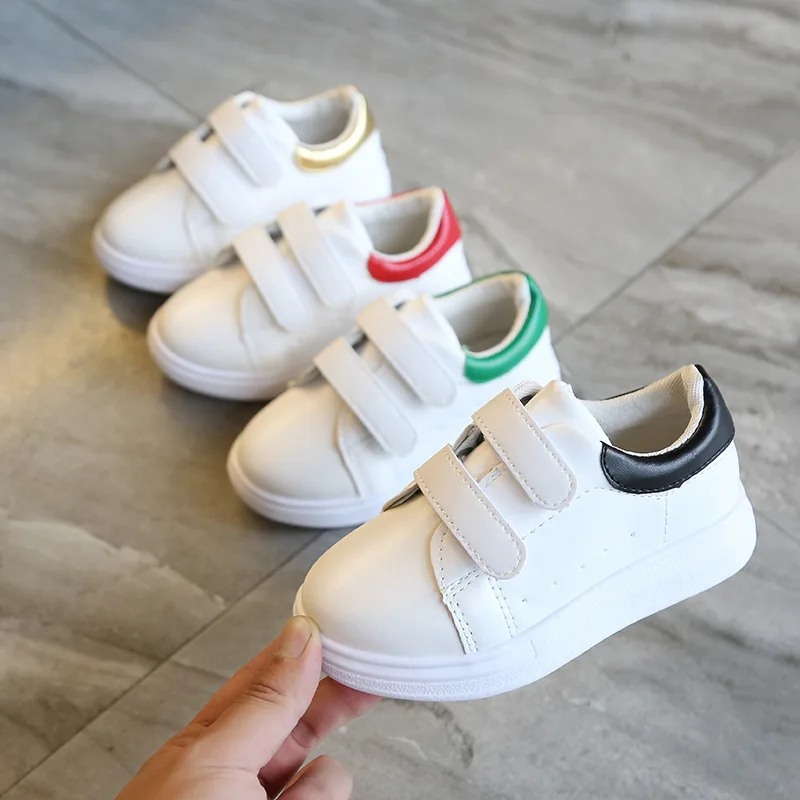 2019 New Fashion Withe Sport Shoes Girls Spring Casual Sneakers For Kids Boys Breathable Trainers Children Flat Shoe 2019 New Fashion Withe Sport Shoes Girls Spring Casual Sneakers For Kids Boys Breathable Trainers Children Flat Shoe