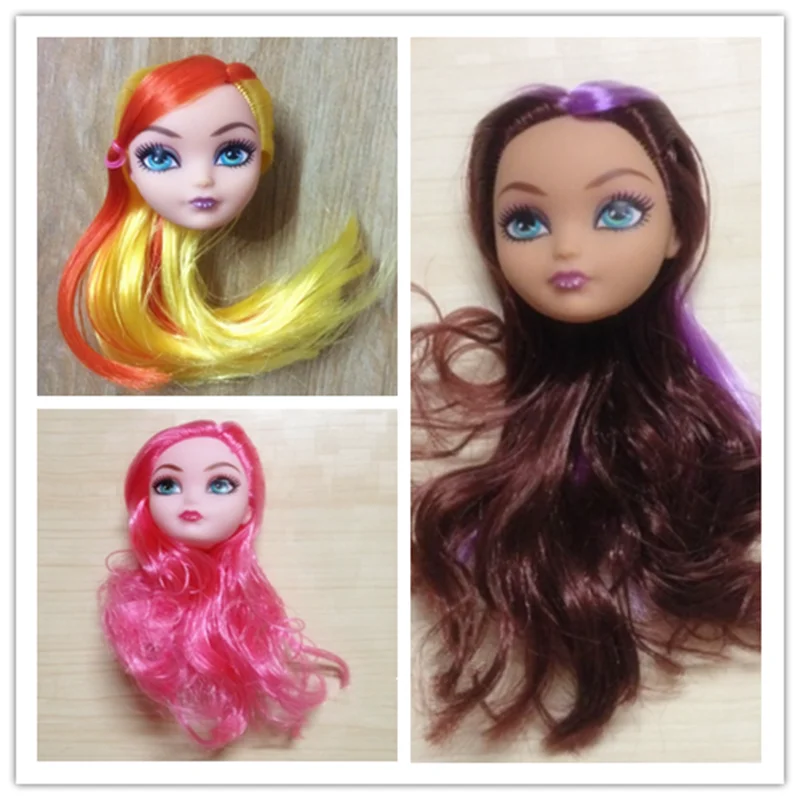 Голова куклы монстр демон с париком аксессуары для Монстер Хай 1/6 BJD дом DIY