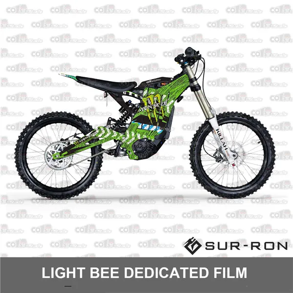 Специальные наклейки сюр-Рон светильник пчелы 3M модифицированный полный мотоцикла Стикеры - Цвет: sticker1