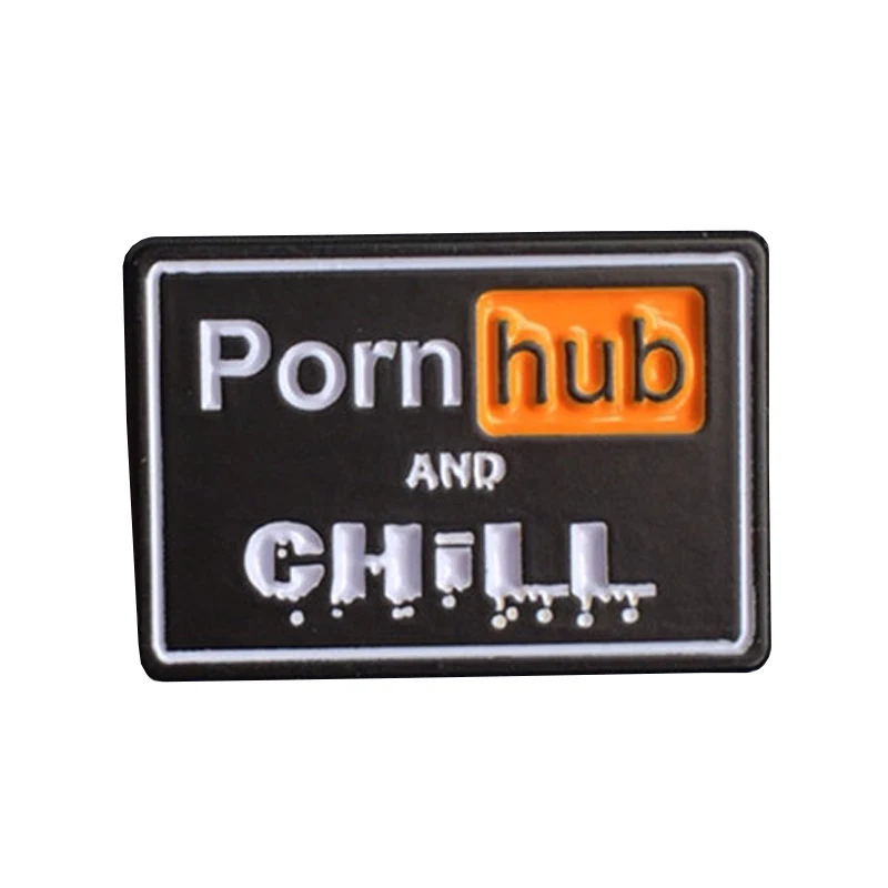 

Pornhub enamel pin