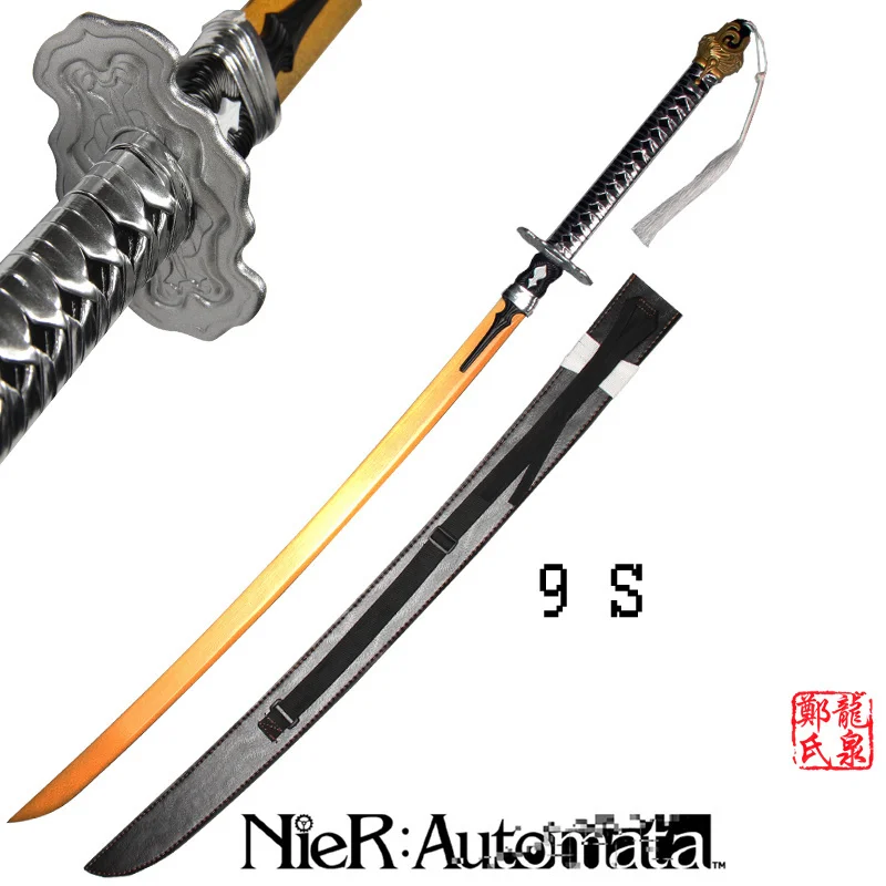 Для игры NieR:Automata 2B Save/9S's Real Steel Blade опора из цинкового сплава для косплея