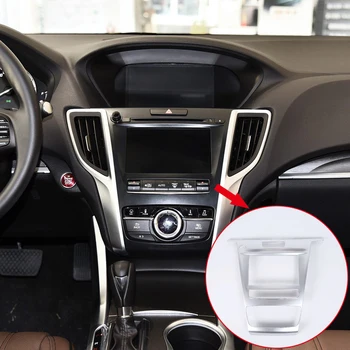 

1PCS ABS Matte Interior Middle Console Navigation Cover Trim For Acura TLX 2015 2016 2017 2018 (for Left Hand Drive Car Only)