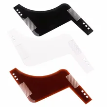 Kemei Beard Hair Shaving Comb Brush Template Tool Shave Form Lines Men Grooming Shaper Kemei Beard Hair Shaving Comb Brush Template Tool Shave Form Lines Men Grooming Shaper