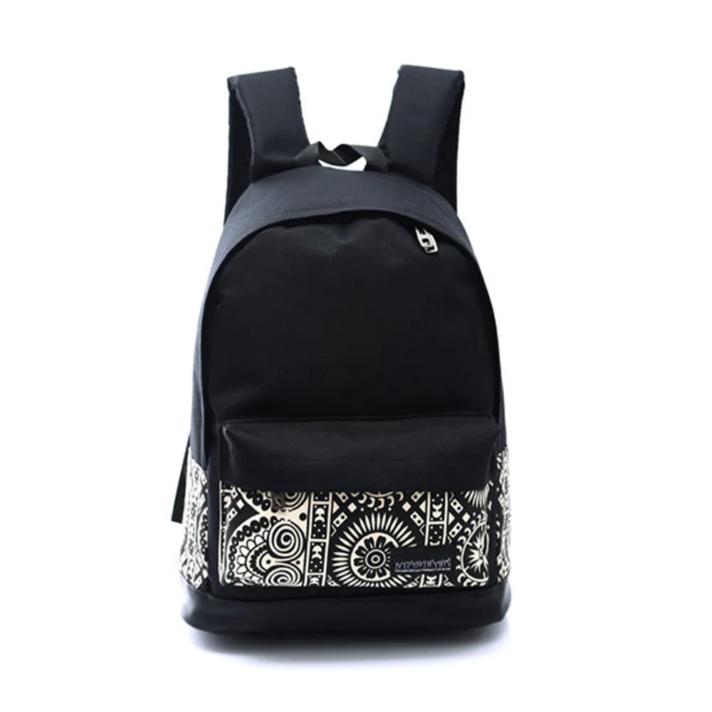 

1PC Boys Girls Unisex Canvas Rucksack Backpack School Book Shoulder Bag Travel Backpack Waterproof School Bag Male H30417