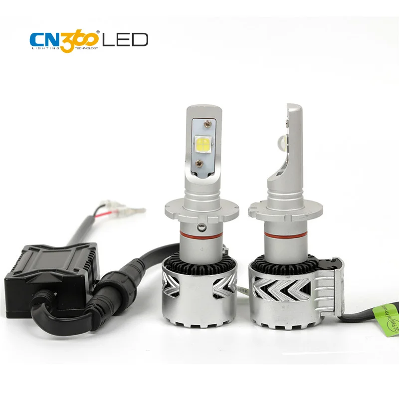 

CN360 2PCS 2016 Latest LED D2 D4S Car LED Headlight Lamp For Projector Lens 12000LM 6000K 35W Super Bright XHP70 Chip